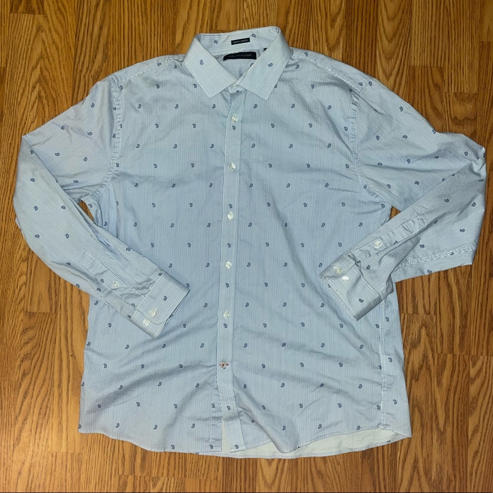 Tommy Hilfiger Button-Up Dress Shirt